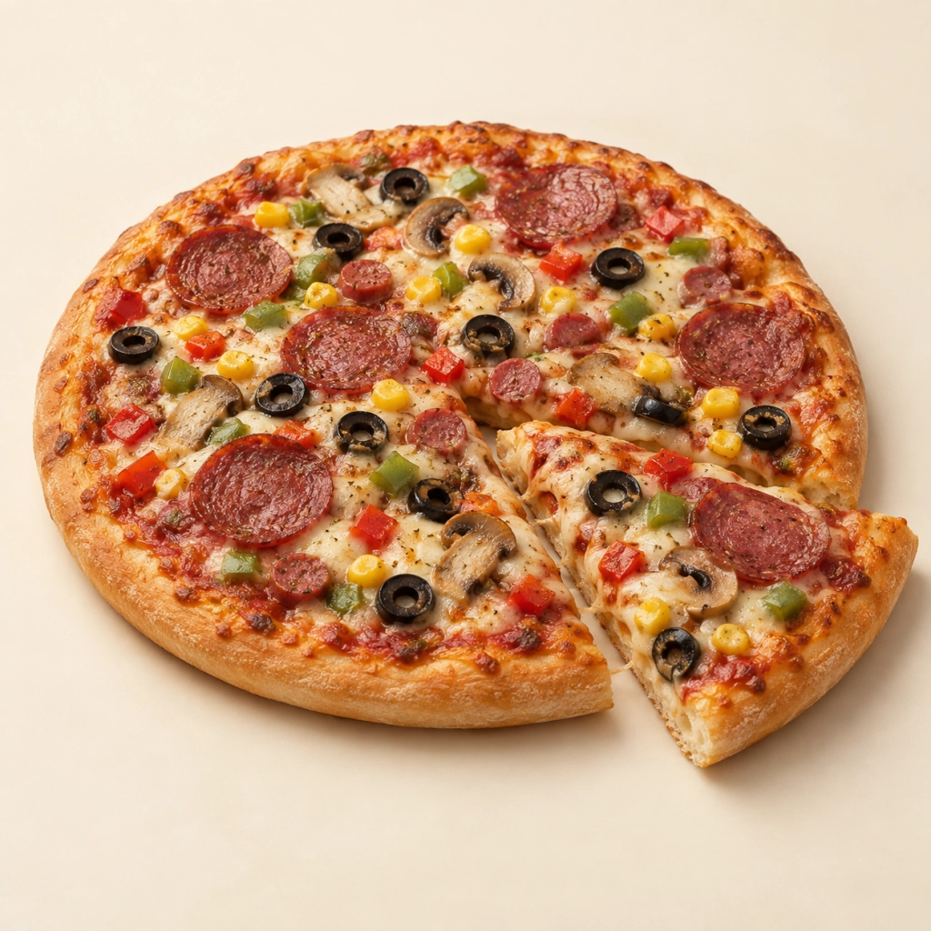 Dondurulmuş Karışık Pizza 25 cm 