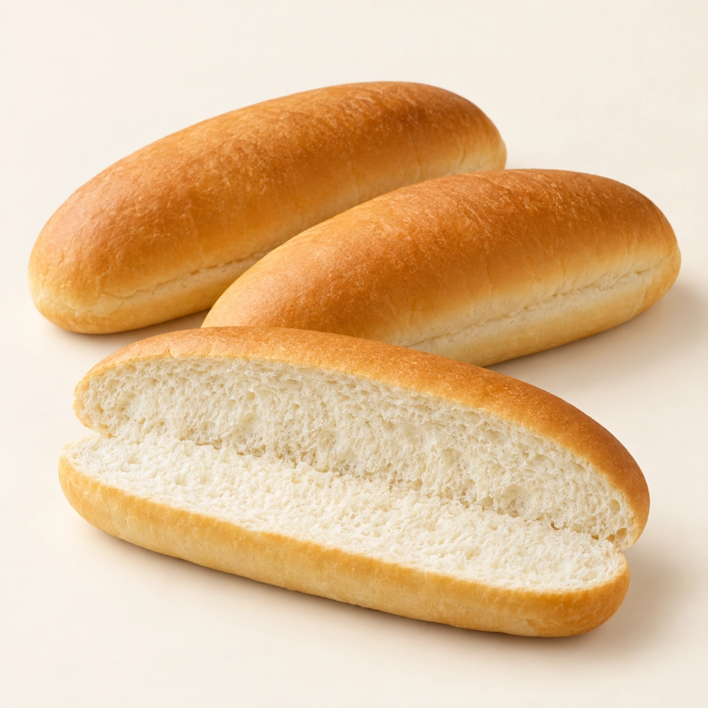 Dondurulmuş Sade Sandviç Ekmeği