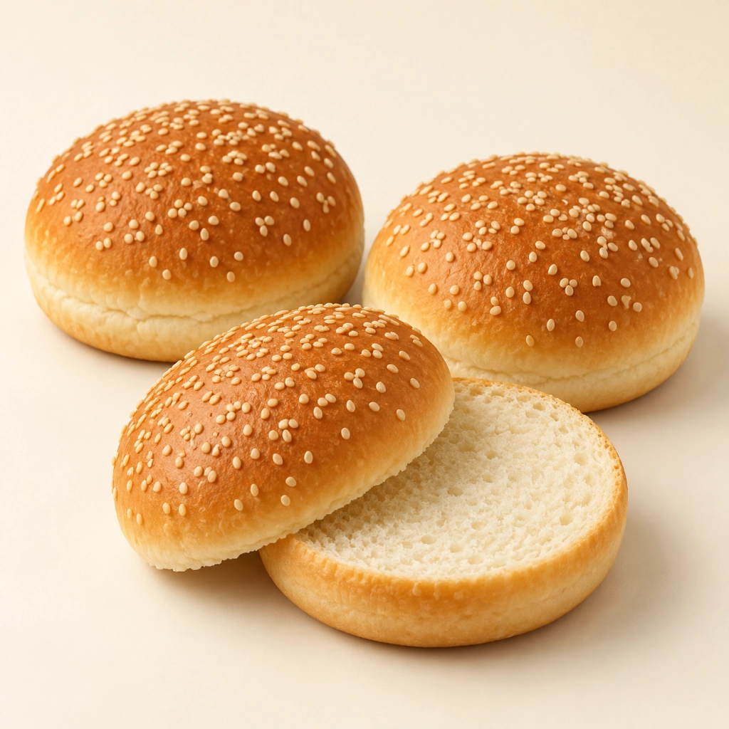 Dondurulmuş Burger Ekmeği